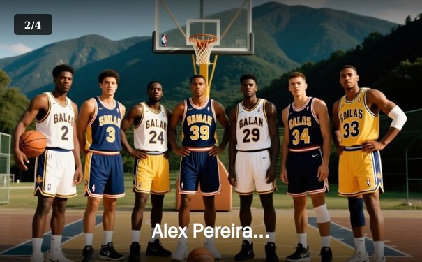 Alex Pereira首回合KO Jamahal Hill，成功卫冕UFC轻重量级冠军 - 2