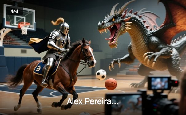 Alex Pereira首回合KO Jamahal Hill，成功卫冕UFC轻重量级冠军 - 4